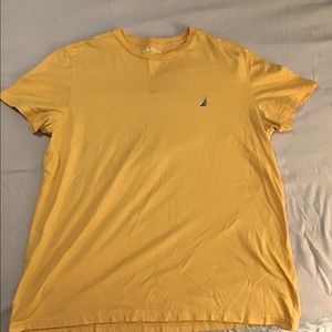 Nautica Peach Orange Short Sleeve T-shirt L